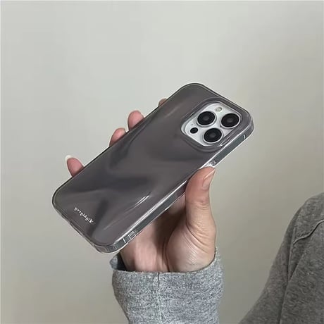 S75068 ツヤ感メタリック iPhoneケース