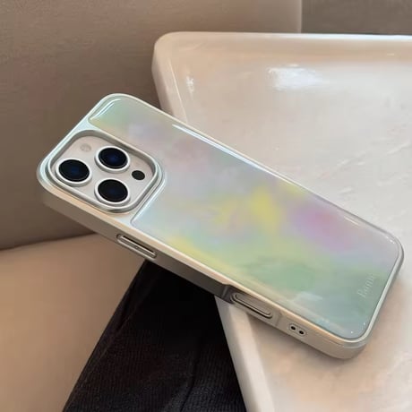 S75148 オーロラシェルのきらめき iPhoneケース