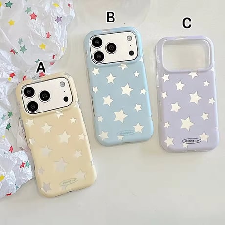S75635 パステルスター iPhoneケース