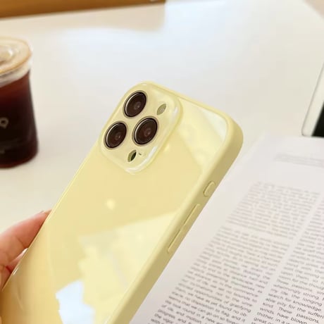S74830 パステルカラー ツヤめきiPhoneケース