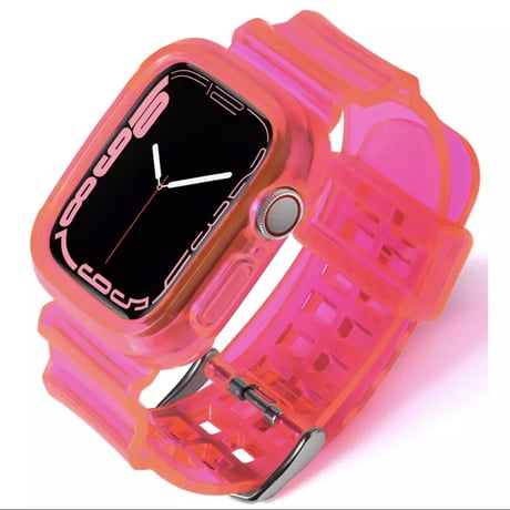N00039 クリアカラー スポーツApple Watchバンド