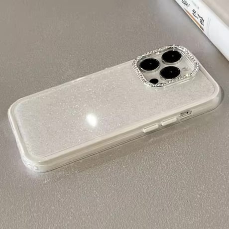 【即納商品】S74641 キラキラカメラフレームカラフルグリッターiPhoneケース