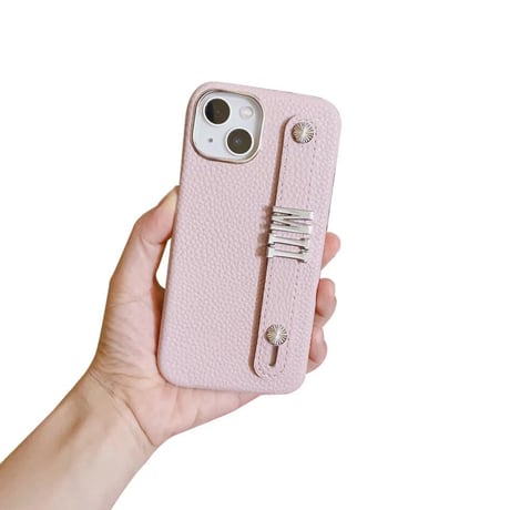 K22404  ネームカスタムレザーiPhoneケース