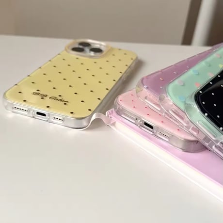 S74735 カラードットデザイン iPhoneケース