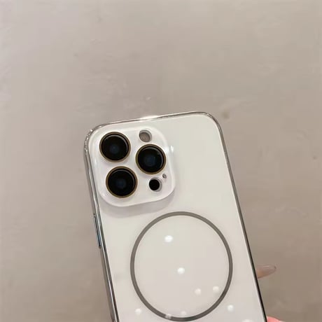 【即納商品】S74717 シャイニーフレーム MagSafe対応 iPhoneケース