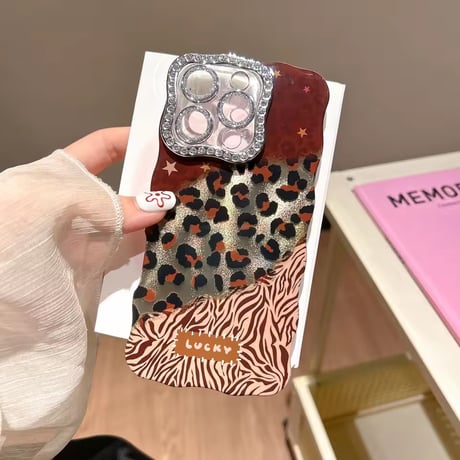 S75166 ワイルドミックスアニマル iPhoneケース