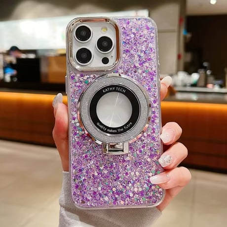 【即納商品】K22544 Jewel Ring Glitter Case（ジュエルリンググリッターケース）