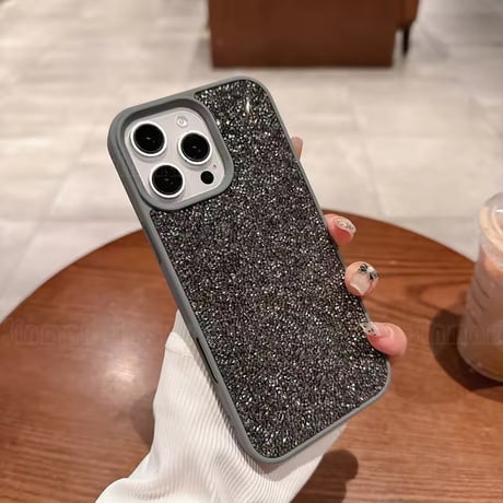 S74989 グリッタースパークル iPhoneケース