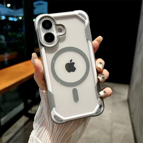 L62096 エッジカラーバンパー MagSafe対応 iPhoneケース