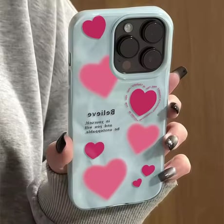 S75077 Believe ハートポップ iPhoneケース