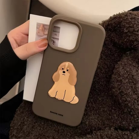 S74606 つるつやわんこのスマホケース