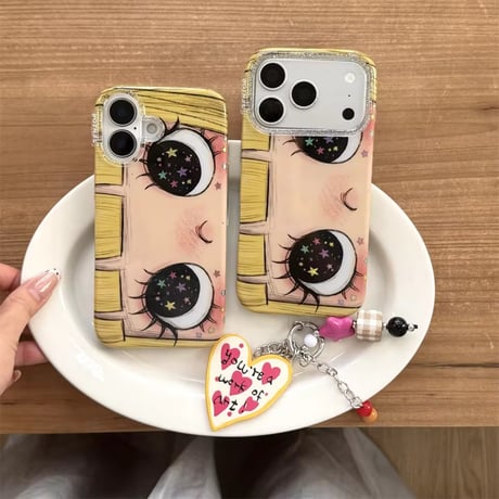S75564 ドーリーアイズガール iPhoneケース