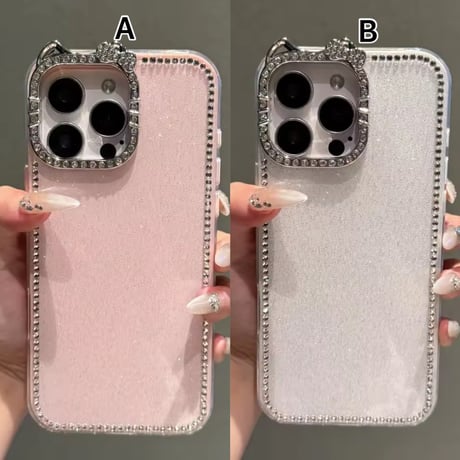 S74903 プリンセスジュエルグリッター iPhoneケース