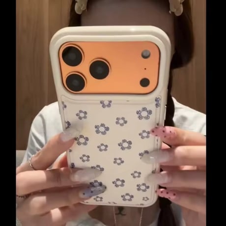S75324 ナチュラルフラワーiPhoneケース