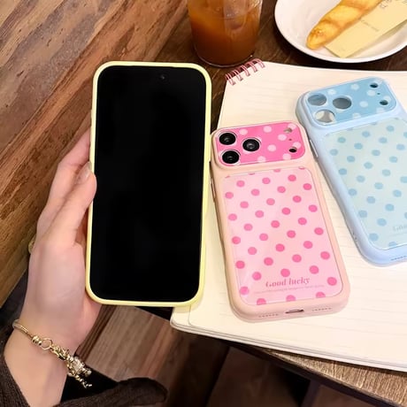 S75498 カラードットiPhoneケース