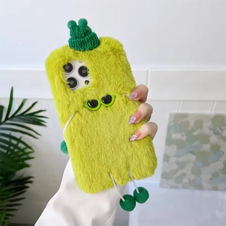 S75123 もこもこドール iPhoneケース