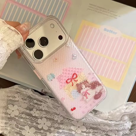 S75566 ドーリーハウスキャット iPhoneケース