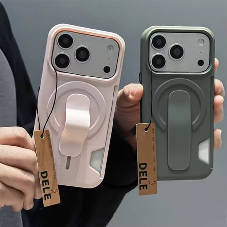 K23060 フィンガーベルト一体型 MagSafe対応カード収納iPhoneケース