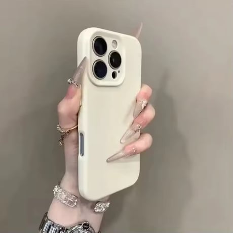 S74913 シンプルマットカラフル iPhoneケース