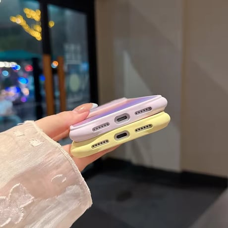 S75578 ニュアンスカラーグロウ iPhoneケース