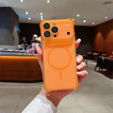 S75629 カラーフレームソフトガード iPhoneケース