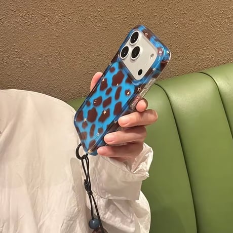 S75258 カラーレオパード iPhoneケース