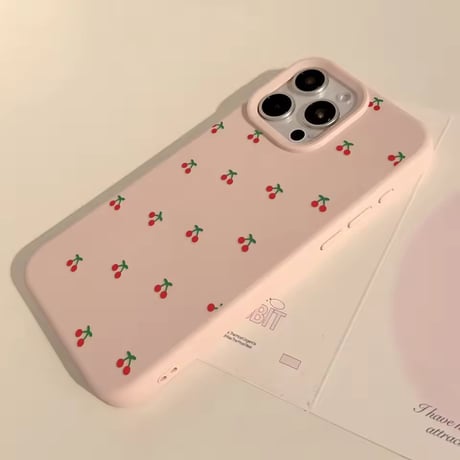 S75162 チェリードット iPhoneケース