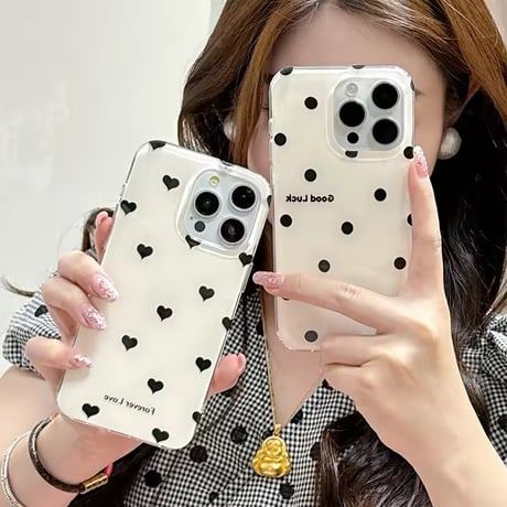 S74789 モノトーンパターンiPhoneケース
