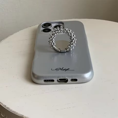 K22893 ビジュービーズリング iPhoneケース