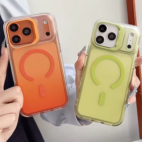 K23082 カラーフレームMagSafe対応iPhoneケース