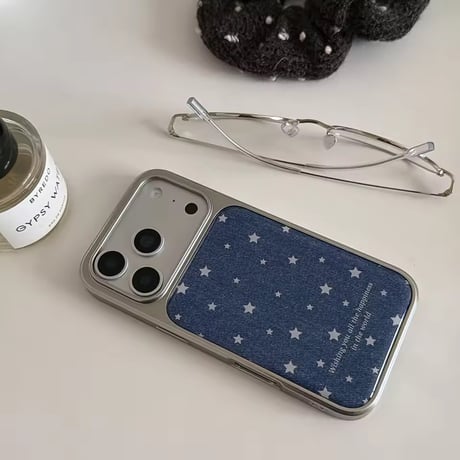 S75164 スターナイトデニム iPhoneケース