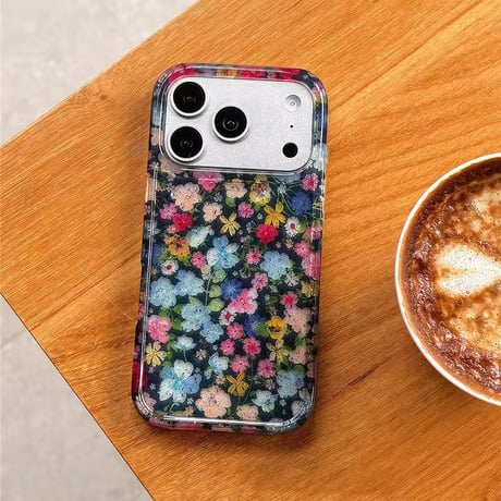 S75405 ガーデンフラワーiPhoneケース