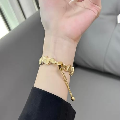N00185 ウェーブチェーンのApple Watchベルト