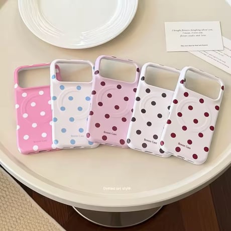 S75660 パステルドット MagSafeケース
