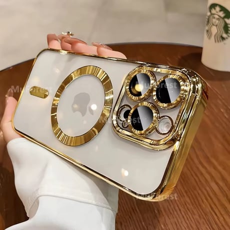L62226 MagSafe対応リングフレームデザインのiPhoneケース