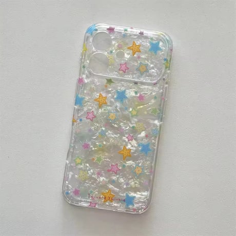 K23119 トゥインクルスターグリッター iPhoneケース