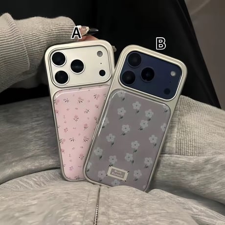 S75290 小花柄デザインiPhoneケース
