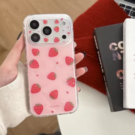S75475 きらめきいちごiPhoneケース