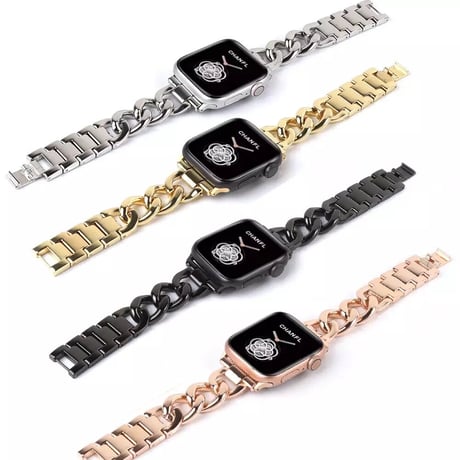 N00008 チェーンリンク メタル Apple Watchバンド