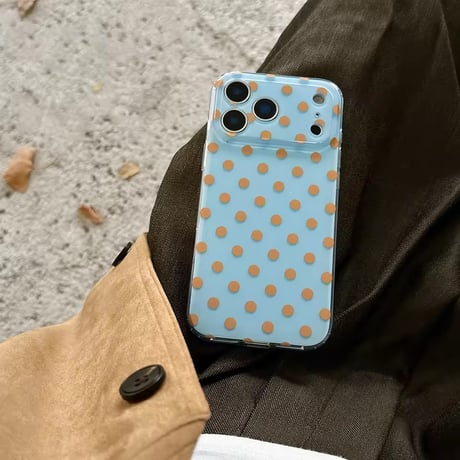 S75189 ポルカドット iPhoneケース