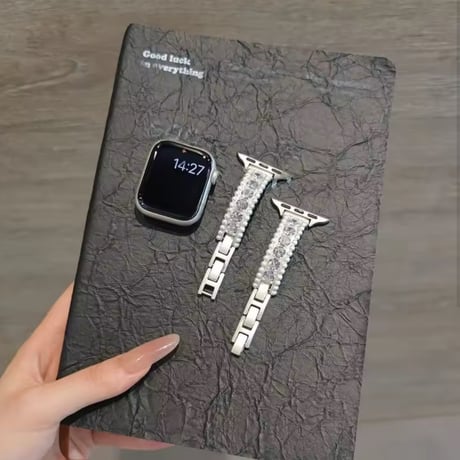 N00190 ラグジュアリーラインストーン Apple Watchバンド