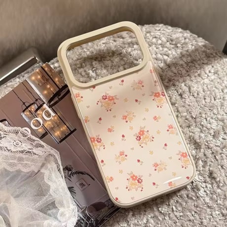 S75397 アンティークフラワー ミニブーケiPhoneケース