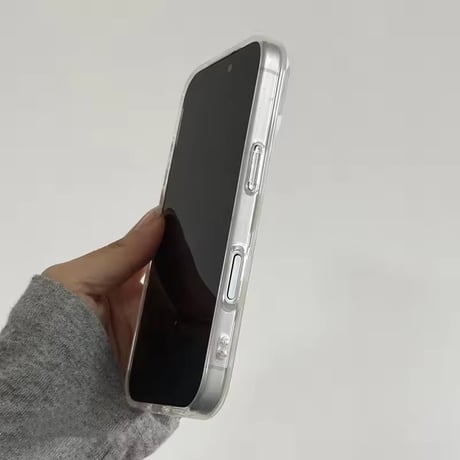S75460 ホワイトハートドットiPhoneケース