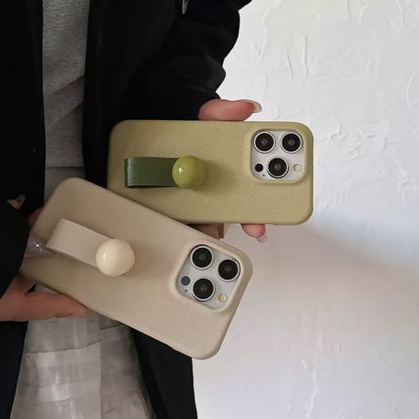 K22608 マーブルボール ストラップ iPhoneケース