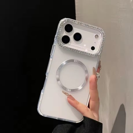 S75096 キラリングMagSafeクリア iPhoneケース