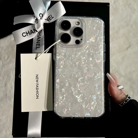 S74207 シェルパールiPhoneケース