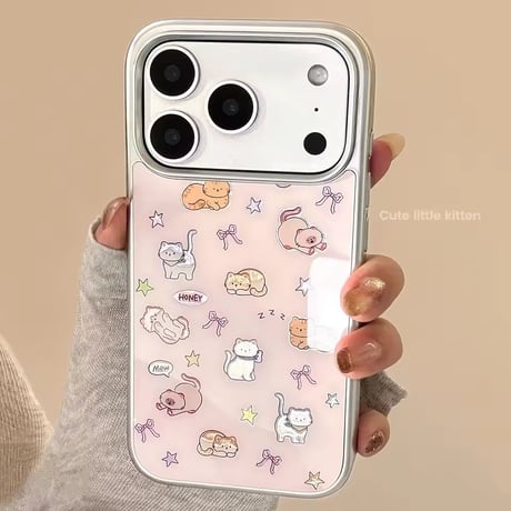 S75625 おやすみにゃんこ iPhoneケース