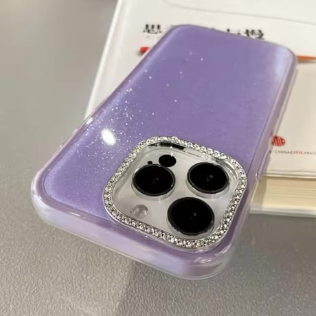 【即納商品】S74641 キラキラカメラフレームカラフルグリッターiPhoneケース
