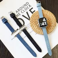 N00128 デニムライク Apple Watchバンド