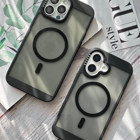 L62134 MagSafe対応 マットカラーガード iPhoneケース